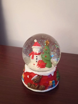 Christmas Snow Globe new