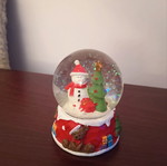 Christmas Snow Globe new