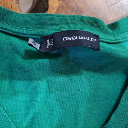 Dsquared2 elastic long-sleeve tshirt emerald color like new
