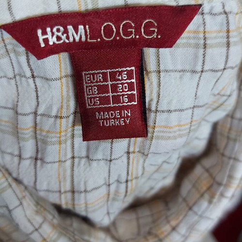 H&M LOGG Γυναικεία πολυτελής πουκάμισο σαν καινούργιο, μεγέθη M έως XL