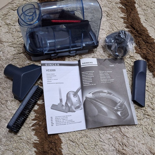 Siemens vacuum cleaner spare parts new with manuals