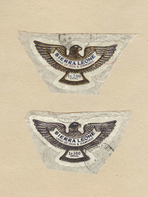 Sierra Leone Air Mail used collectible