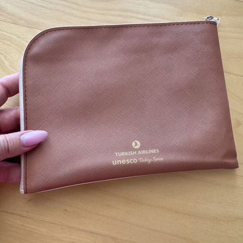 Turkish Airlines x UNESCO Travel Pouch Set new, 2 pieces