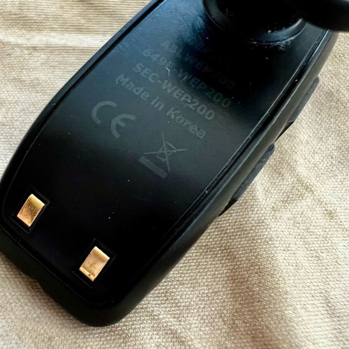 Samsung WEP200 Bluetooth headset used, vintage set made in Korea