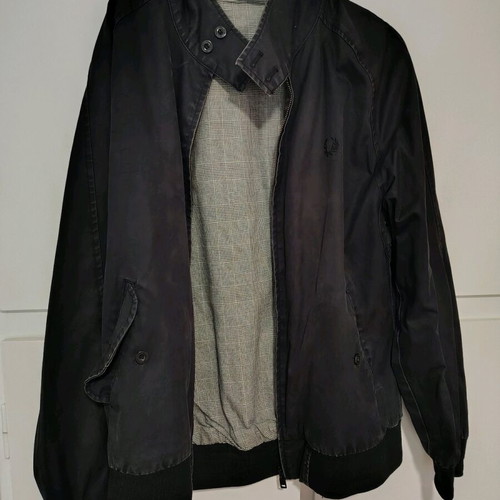 Fred Perry jacket used, size Large, blue