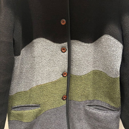 Outerwear vest with buttons size L used
