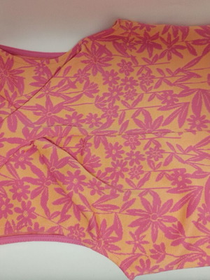 Zara sleeveless top new, pink and yellow