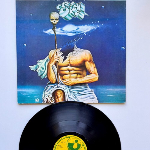 Eloy Ocean LP used, rock genre, Greek reissue 1980