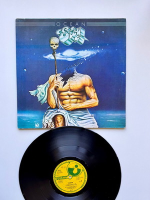 Eloy Ocean LP употребяван, рок жанр, гръцко издание 1980