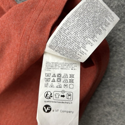 Dickies T-shirt Large with pocket, orange, streetwear workwear