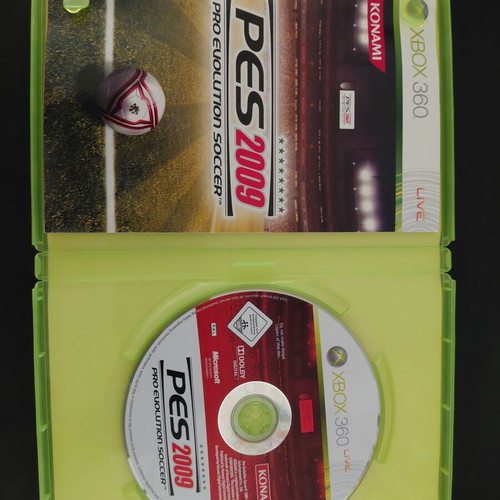 PES 2009 Xbox 360 game used, sports