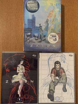 Zaion Wish You Were Here DVD collector's edition like new with 2 artbooks