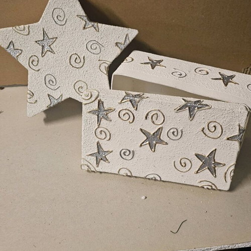 Christmas boxes like new for decoration or gifts