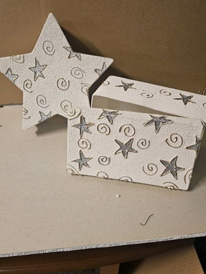 Christmas boxes like new for decoration or gifts