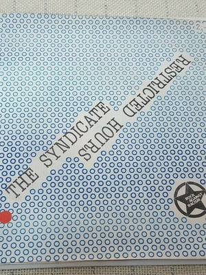 Restricted Hours / The Syndicate Split 7' βινύλιο μεταχειρισμένο punk 1979 UK