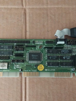 Viva Computer Company H757BF 16-bit ISA Multi Controller IDE Floppy Game COM Print Card like new