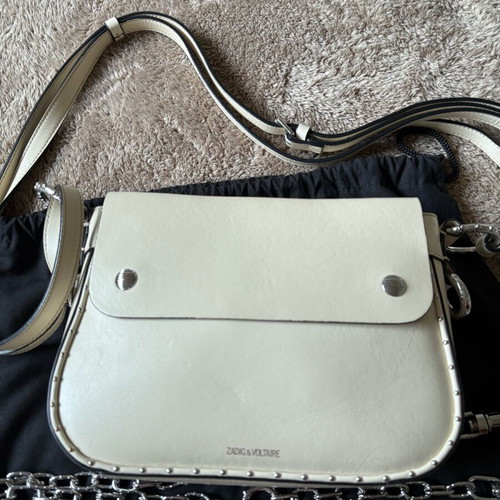 Zadig & Voltaire bag like new, white