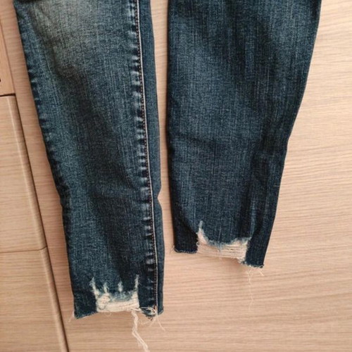 Zara slim-fit jeans with ripped details, size M 38 10, new