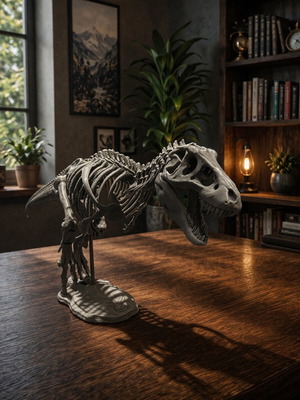 T-Rex σκελετός display υψηλής λεπτομέρειας καινούργιος