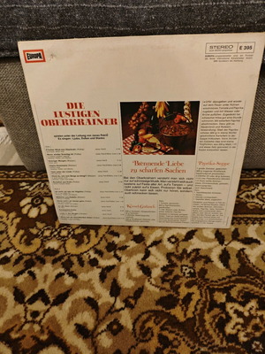 Vinyl record used, German folk