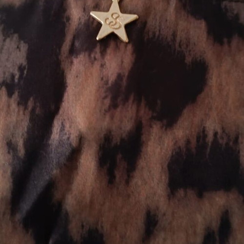 Souvenir wrap dress with animal print, size S, like new