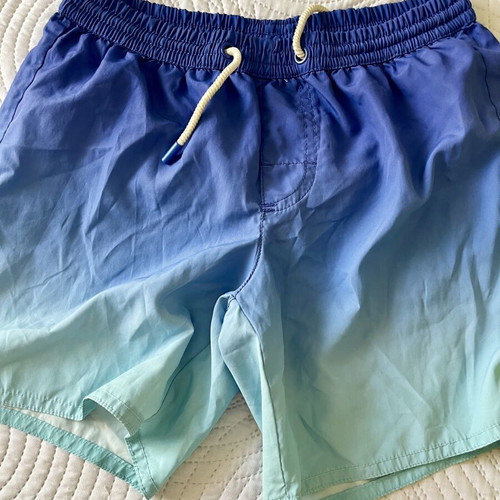 Boys' swimwear pack used, size 7-8 years, blue and multicolor