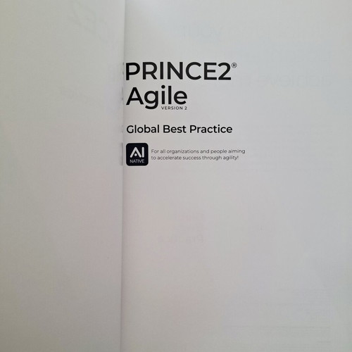 Prince2 Agile official book new, PeopleCert version