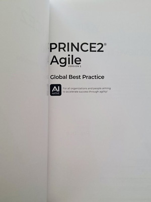 Prince2 Agile official book new, PeopleCert version