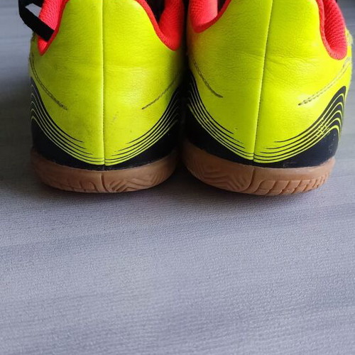 Adidas kids' football shoes size 36 used, yellow