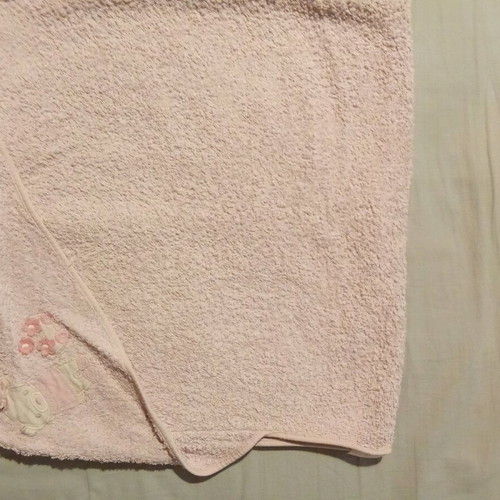 Baby bathrobe-towel large used