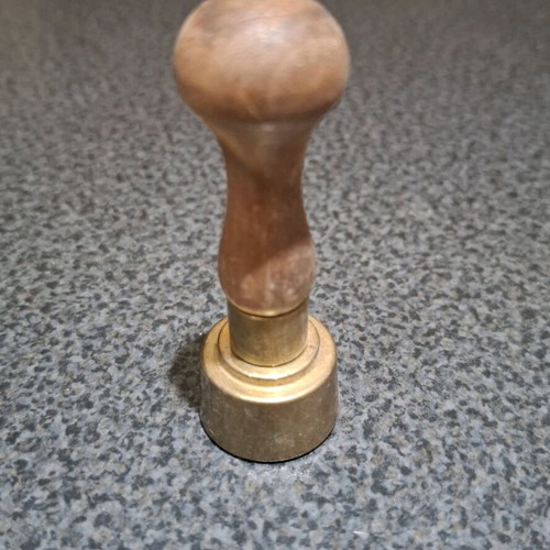 Scania 1891–1991 brass seal like new