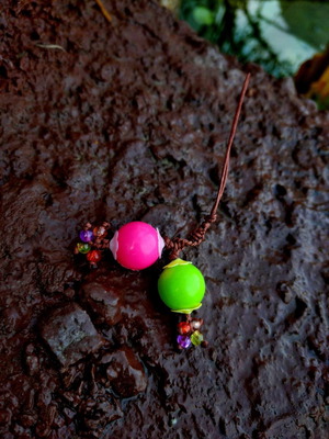 Μπρελόκ Galaxy καινούργιο με τεχνη μακραμέ χειροποίητο