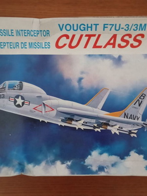 Vought F7U-3/3M Cutlass by Hobby Craft 1/48 like new