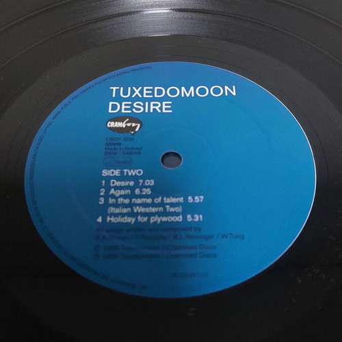 TUXEDOMOON "DESIRE" LP special numbered edition, like new