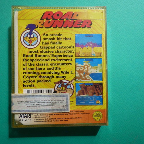 Road Runner cassette for ZX Spectrum sealed new