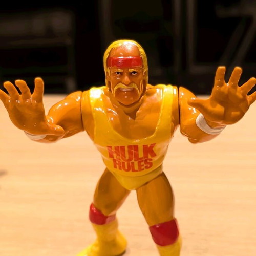 WWF Hasbro figures pack of 5, like new, vintage 90s