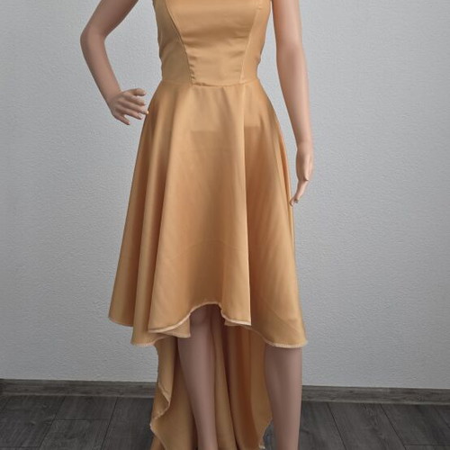 Official dress for occasions new, gold, size M