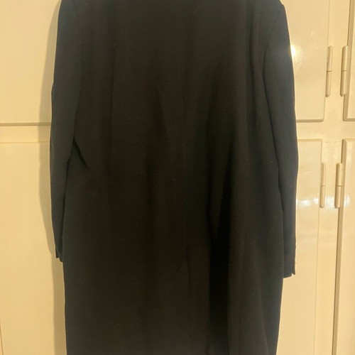 Berto Lucci Long Men's Coat New No56 XL Black
