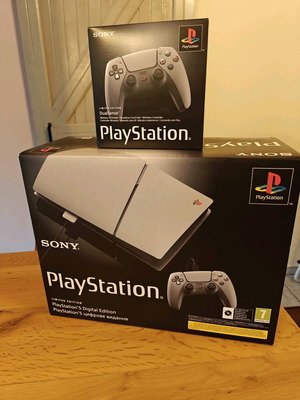 Sony Playstation 5 30th anniversary new with extra DualSense controller