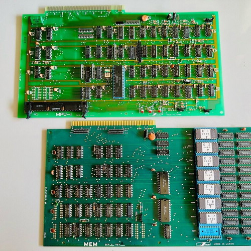 PCB boards used from old Japanese telephone exchange 1980s