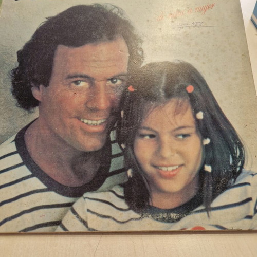 Julio Iglesias De Niña A Mujer LP used, classic 1981 album
