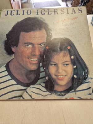 Julio Iglesias De Niña A Mujer LP used, classic 1981 album