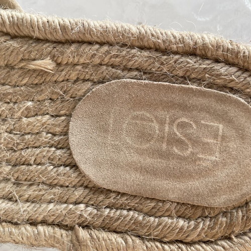 Karavan Esiot flip flops like new, beige and blue, size 41