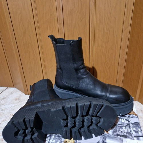 Gianna Kazakou women's boots No 41 new, black leather