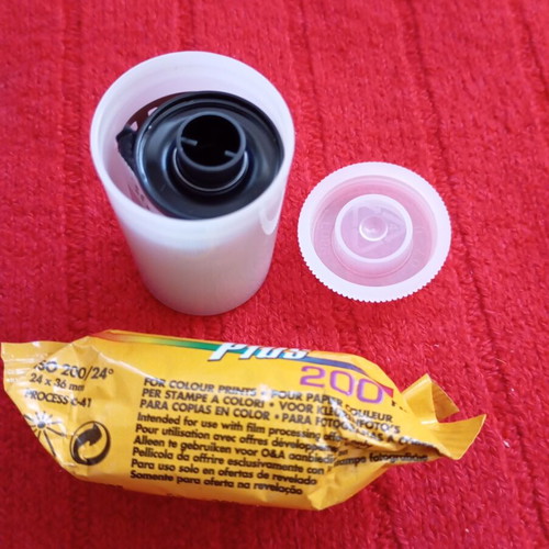 35mm film pack used with Fujifilm Superia 200 and Kodak ColorPlus
