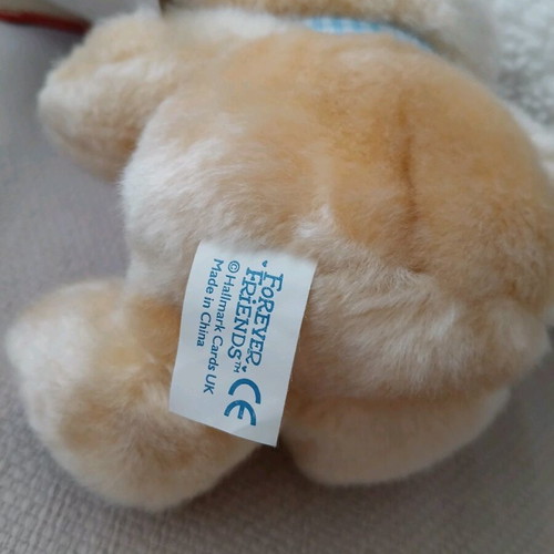Forever Friends Hallmark teddy bear new with tags 19cm