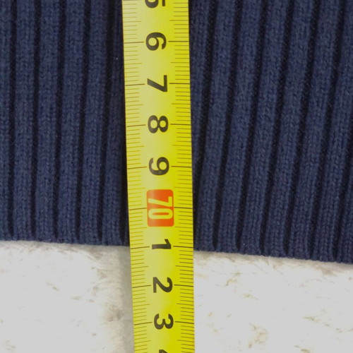 Tommy Hilfiger Premium Cotton men's sweater dark blue XL like new