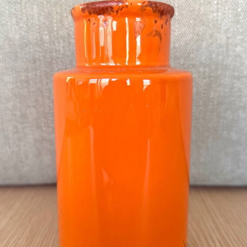 Decorative ceramic vase new, vintage Anderson's University print
