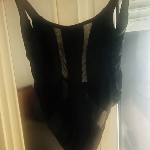 Bubblegun black lace swimsuit