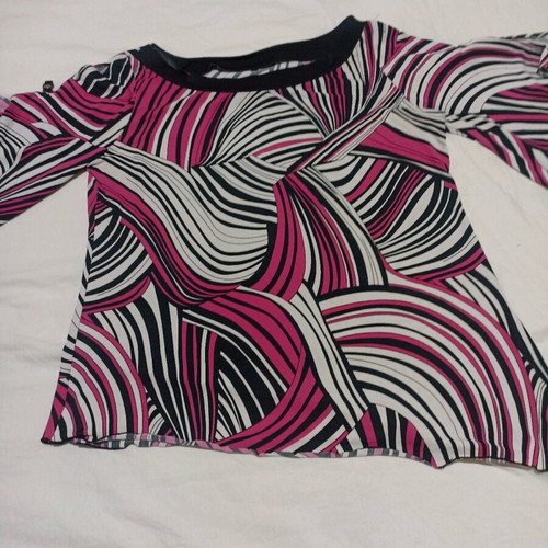Plus size blouse like new, colorful, batwing sleeve to elbow, XXL-XXXL